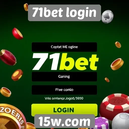 Acesso fácil ao site de jogos 71bet login