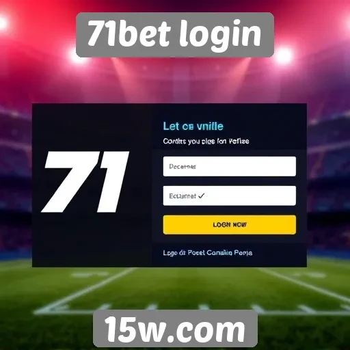 Como realizar o login no site 71bet