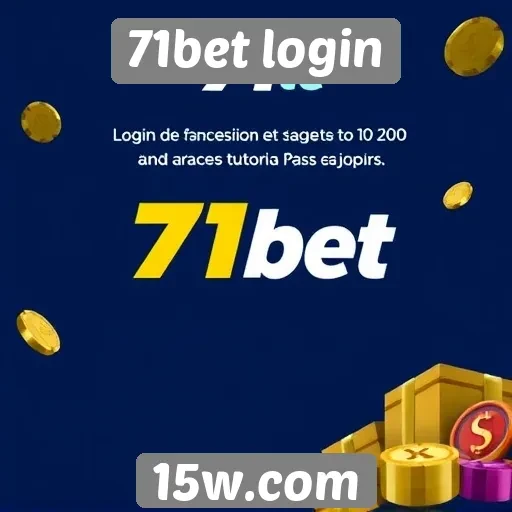 Tutorial passo a passo para acessar 71bet login